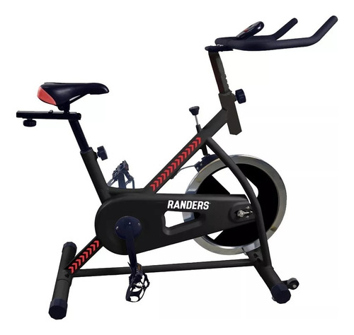 Bicicleta Fija Randers Arg-873sp Para Spinning Color Negro