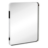 Hamilton Hills Mirror De Pared De Metal Pulido Contemporneo