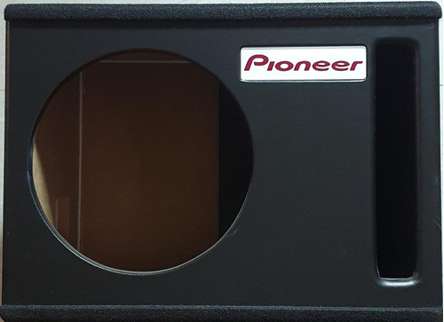 Cajon Porteado Pioneer 10 Pul Mdf 16mm Vinil/alfombra Negro