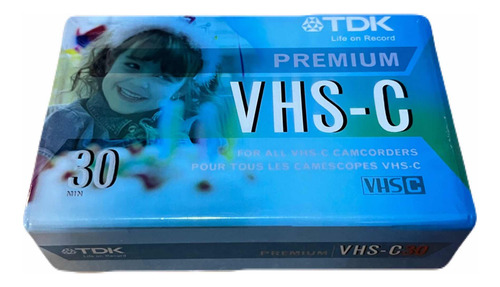 Vhs-c Premium Tdk 30min