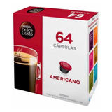 64 Cápsulas De Café Americano Nescafe Dolce Gusto