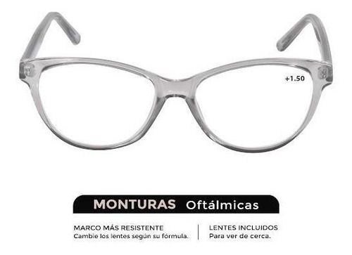 Gafas De Lectura Zoom To Go Con Montura Oftámica +1.50 X 1 U