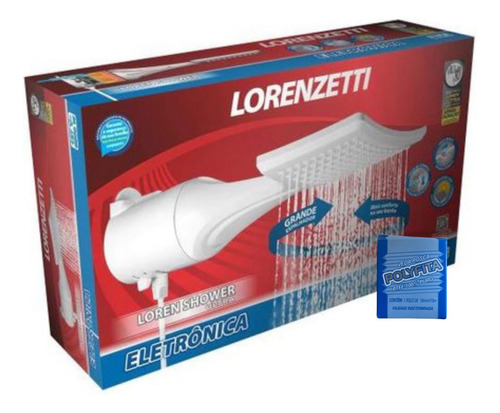 Kit Chuveiro Ducha Eletronic Lorenshower 127/220v Lorenzetti