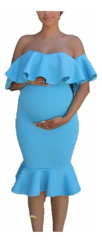 Vestido De Maternidad Para Sesión De Fotos Vestido De Embara