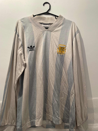 Camiseta Selección Argentina 93 M/larga T4 L Época Maradona