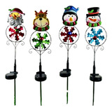 Led Snowbird Penguin Solar Yard Decoration Light 2pcs