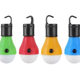 Kit 4 Lâmpadas Camping Led Pesca Barraca Lanterna Coloridas