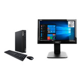 Desk Lenovo Thinkcenter M70q I5 10ger Ram 8gb Hd 1tb Monitor