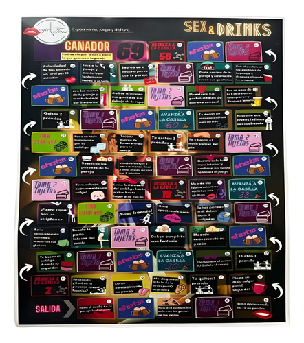Juego De La Culebra Para Parejas Original Mt
