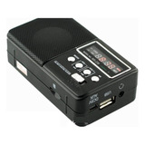 Radio Portatil Andowl Fm Bluetooth Microsd Usb Recargable