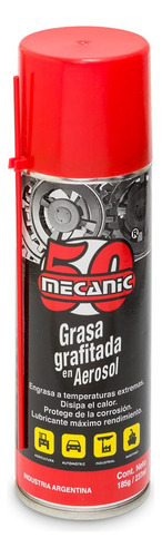 Grasa Grafitada Premium En Aerosol Mecanic 50 X 185 Gr 237ml