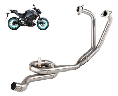 Full System Para Yamaha R3 Y Mt03 Acero Inoxidable