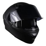 Casco Abatible Para Moto Kov Furia Solido Negro Mate Tamaño Del Casco Xl(61-62 Cm)