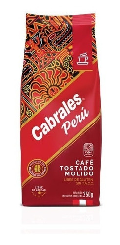 Café Cabrales Perú Molido Tostado 250 Grs