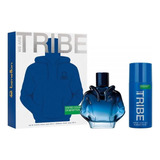 Set Benetton We Are Tribe Man Edt 90 Ml + Deo 150 Ml