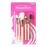 Set Pinceles Para Maquillaje 6 Elementos Lisfar