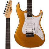 Guitarra Tagima Tg520 Tw Series Woodstock Várias Cores Cor Dourada