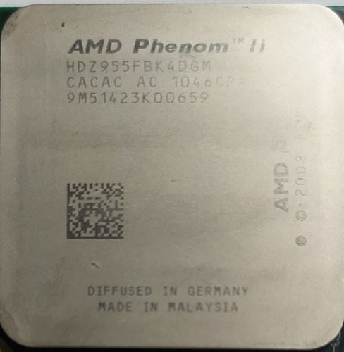 Processador Amd Phenom Ii X4 955  Hdz955fbk4dgm De 4 Núcleos