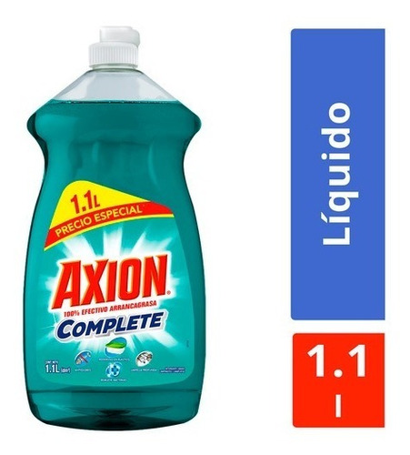 Lavatrastes Axion Complete Plasticos 1.1 Lt