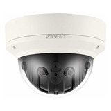 Cámara Ip 7.3 Mp Hanwha Panorámica 180grados