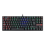 Teclado Mecánico Redragon Kumara K552 Led Rgb Español