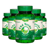 Kit 5 Chá Verde Com Vitamina A, C E E 120 Cápsulas Unilife