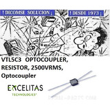 Vtl5c3 Optocoupler, Resistor, 2500vrms, Optocoupler