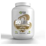 Fsb Isolate Whey Protein 1.5kg 50 Servicios Sabor Cafe Latte