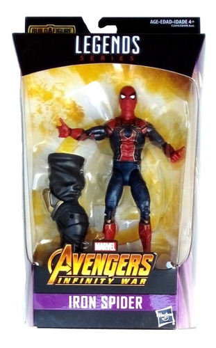 Iron Spider Marvel Legends Avenger Infinity War Baf Thanos