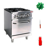 Estufa A Gas Con Horno Torrey Est-4qhg + Regalos