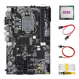 Placa Madre B75 Eth Mining, 12 Pcie+cpu G550+juego De Destor