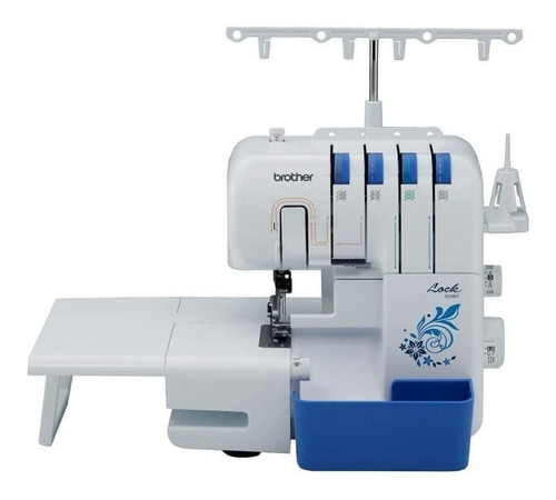 Máquina De Coser Brother Remalladora 3534dt Portable Blanca 120v