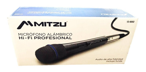 Microfono Alambrico Profesional 12-8002i