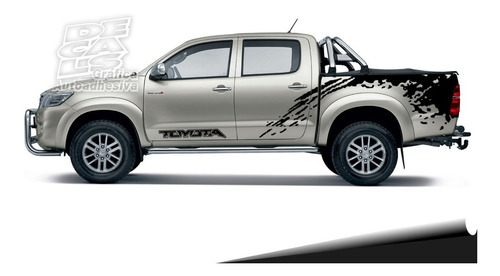 Calco Toyota Hilux Raptor Juego Laterales