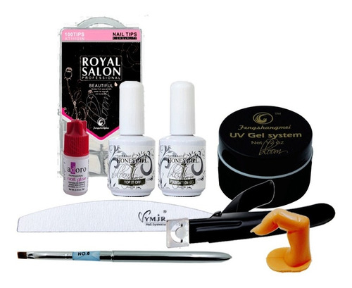 Kit Para Uñas Gel Uv Profesional