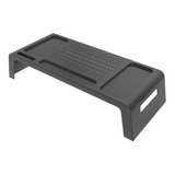 Suporte Para Monitor E Notebook Waleu Prime Preto 10090012