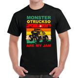 Playera Monster Truck Are My Jam Dama / Caballero