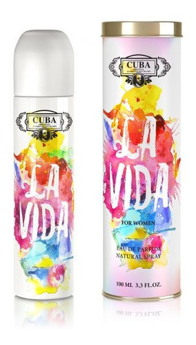 Perfume Cuba La Vida For Women Feminino 100ml Volume Da Unidade 100 Ml