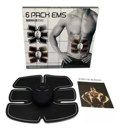  Estimulador Eletrico Muscular Tonificador Abdomen Ems Trein