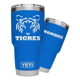 Yeti 30 Oz Grabado Láser Tigres Uanl - Varios Colores