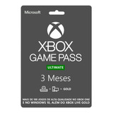 Xbox Gamepass Ultimate 3 Meses