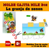Kit Imprimible Molde Milk Box La Granja De Zenon