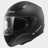 Casco Integral Para Moto Ls2 Rapid Ff353 Negro Mate Liso Talla S