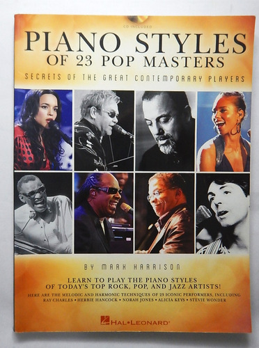 Mark Harrison - Piano Styles Of 23 Pop Masters - Partituras