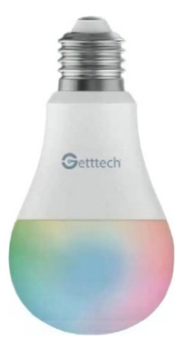 Foco Led Inteligente Getttech Gsr-71001 1000 Lúmenes Rg /vc Color De La Luz Rgb