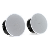 Set X2 Parlantes Instalación Bose Designmax Dm2c-lp Blancos