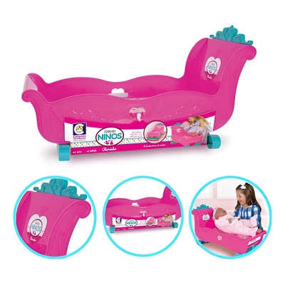 Berço Sem Mecanismo Para Boneca Meu Bebê Ninos