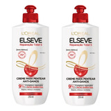 Creme Para Pentear Elseve 250ml Reparacao Total 5- Kit C/2un