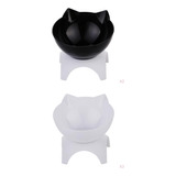 4pieces Kitten Dog Elevated Food Bowls Raised Container W/