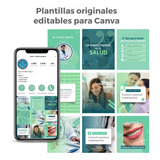 Plantillas Canva Editable Redes Sociales Instagram Salud
